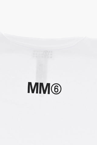 MM6 단색 가벼운 면 비치 커버업