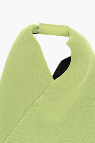 MM6 Japanese Small Handbag in Technical Fabric with Leather Detail