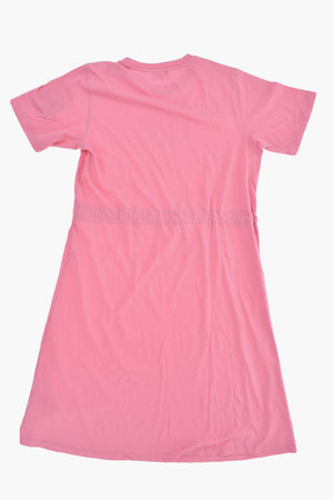 Vestito Tee DEMPYJE in Cotone con Logo in Rilievo