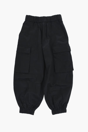 MM6 무지 카고 팬츠 밴딩 허리