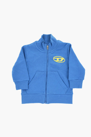 Baumwoll-Sweatshirt SLUZB mit Monogramm