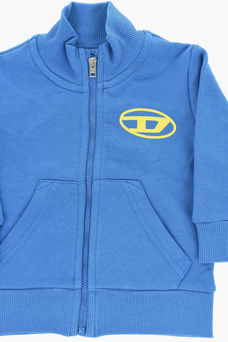 Baumwoll-Sweatshirt SLUZB mit Monogramm