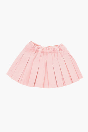 Ausgestellter plissierter Rock GLISELB mit elastischem Bund