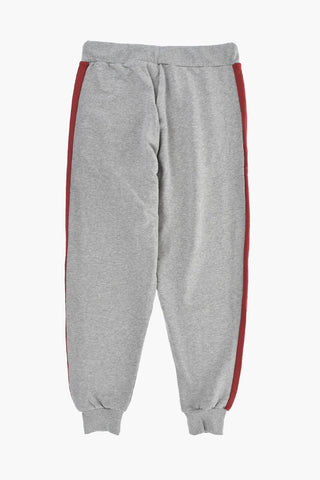 Brushed Cotton Joggers LPAFFY OVER with Contrast Side Stripe