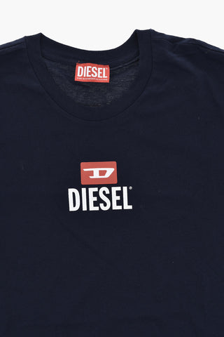 Set T-Shirt e Shorts in Tinta Unita con Logo Stampato