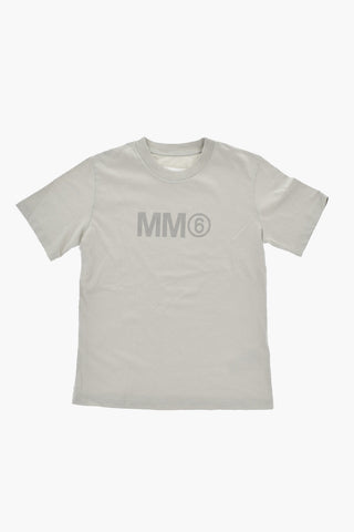 MM6 3er-Set Rundhals-T-Shirts aus Baumwolle mit Monogramm