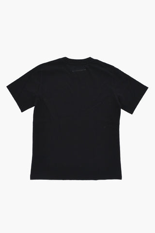 MM6 3er-Set Rundhals-T-Shirts aus Baumwolle mit Monogramm