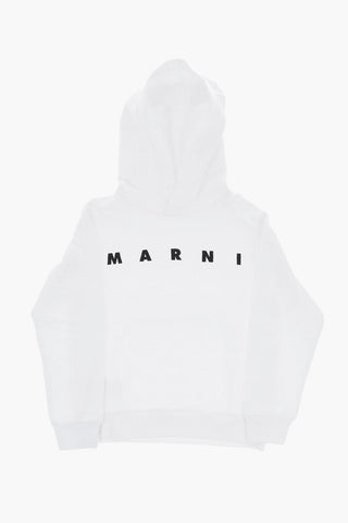 Uni-Hoodie mit kontrastierendem Logo