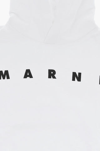 Uni-Hoodie mit kontrastierendem Logo