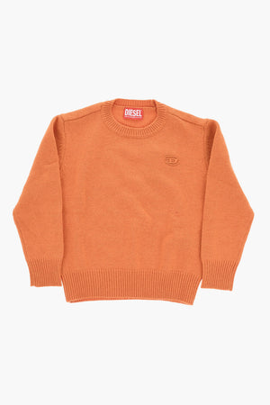 Pullover mit Rundhalsausschnitt KOLBY aus Wollmischung mit Monogramm