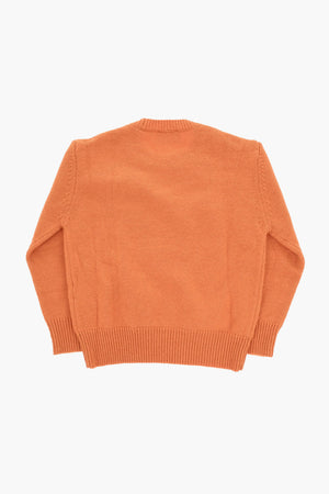 Pullover mit Rundhalsausschnitt KOLBY aus Wollmischung mit Monogramm