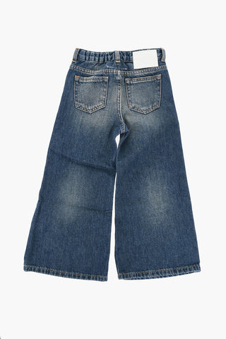 MM6 Bootcut-Jeans mit elastischem Bund