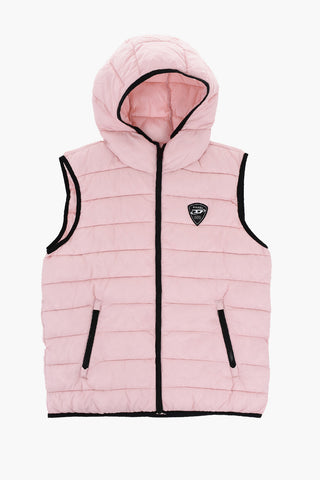 Maxi Quilted Sleeveless Jacket