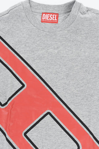 T-shirt Girocollo in Cotone con Stampa