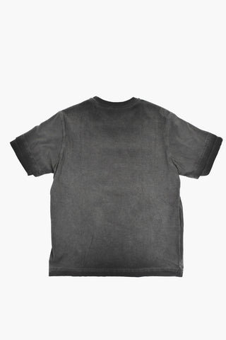 Cotton Crewneck T-Shirt TASHY with Contrast Print