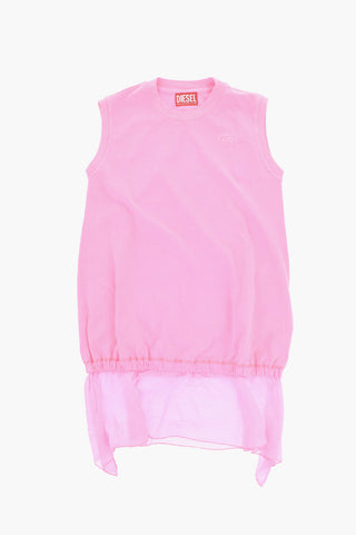 Vestito Tee DROLLETTY in Cotone con Monogram Tono su Tono