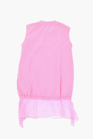 Vestito Tee DROLLETTY in Cotone con Monogram Tono su Tono