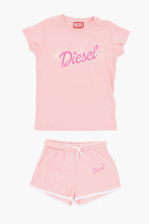 T-Shirt- und Shorts-Set STELAP aus Baumwolle