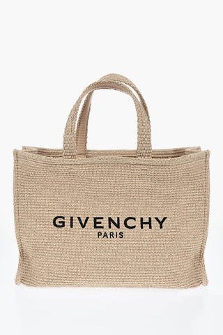 Tote Bag aus Baumwolle und Nylon mit gesticktem Logo