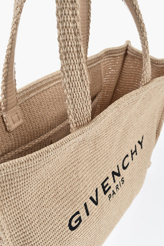 Tote Bag aus Baumwolle und Nylon mit gesticktem Logo