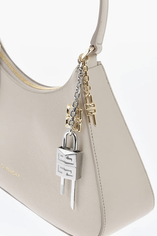 Mini Leder-Hobo-Tasche LUCKY
