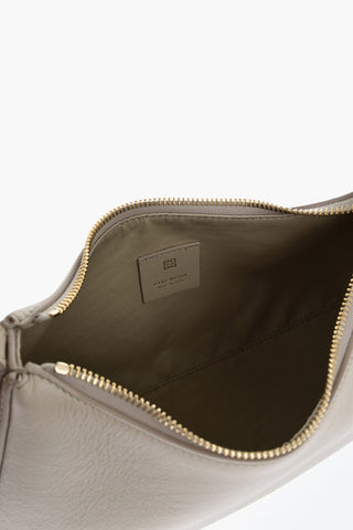Mini Leder-Hobo-Tasche LUCKY