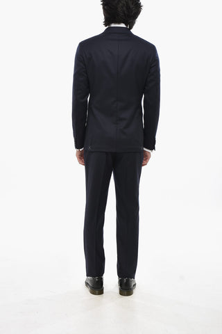 CC COLLECTION Anzug aus Schurwolle mit klassischem Revers