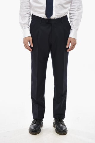 CC COLLECTION Anzug aus Schurwolle mit klassischem Revers