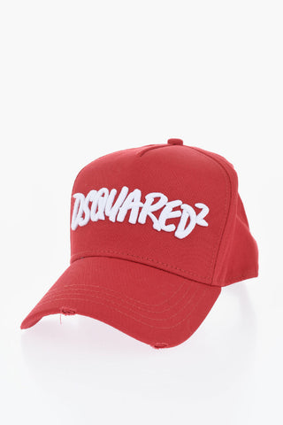 Cappello Baseball in Tinta Unita con Logo in Rilievo