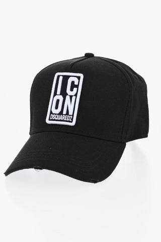 ICON Cotton Gabardine Baseball Cap with Raised Embroidery