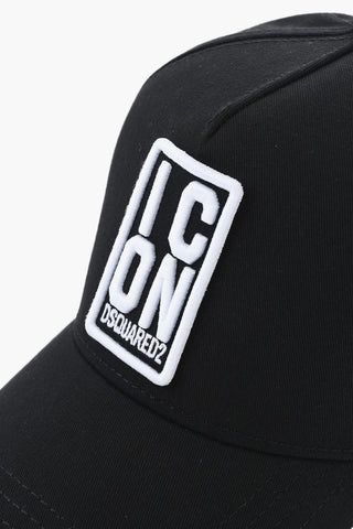 ICON Cotton Gabardine Baseball Cap with Raised Embroidery