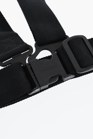 Solid-Color Fabric Harness Belt 40mm