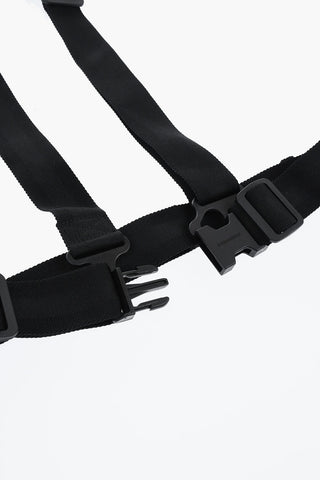 Solid-Color Fabric Harness Belt 40mm