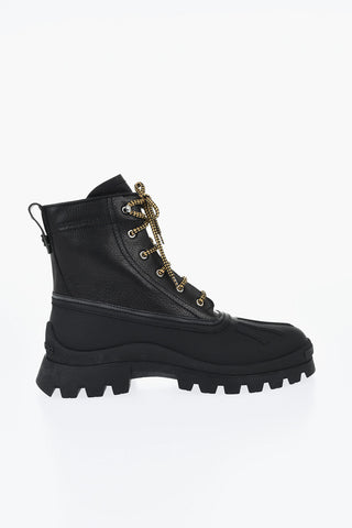 Anfini Leather Solid-Color with Contrasting Laces