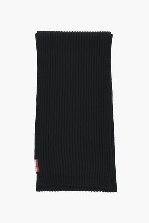 Ribbed Wool Scarf