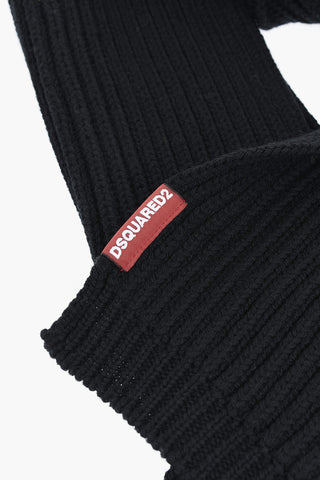 Ribbed Wool Scarf