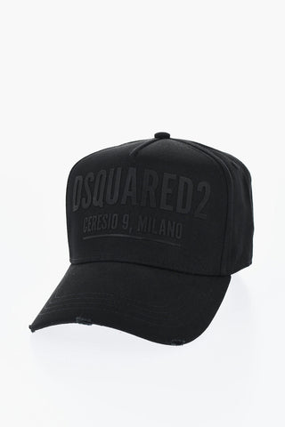 Solid-Color Baseball Cap With Tone-on-Tone Logo