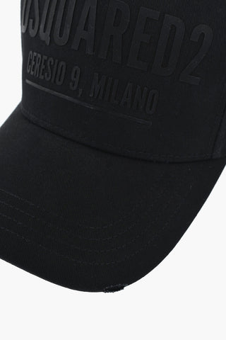 Solid-Color Baseball Cap With Tone-on-Tone Logo
