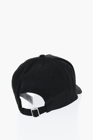 ICON Cappello Baseball in Tinta Unita con Dettaglio Borchie