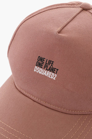ONE LIFE ONE PLANET Organic Cotton Baseball Cap with Print