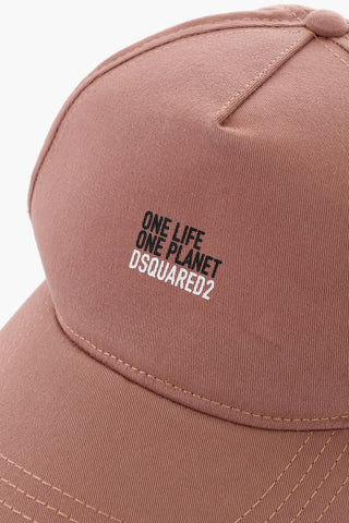 ONE LIFE ONE PLANET Baseballcap aus Bio-Baumwolle mit Print