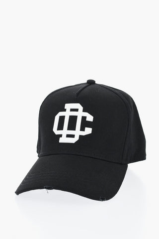 Cotton Twill Baseball Cap with Raised Detail