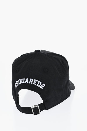 Cappello Baseball in Twill di Cotone con Dettaglio in Rilievo