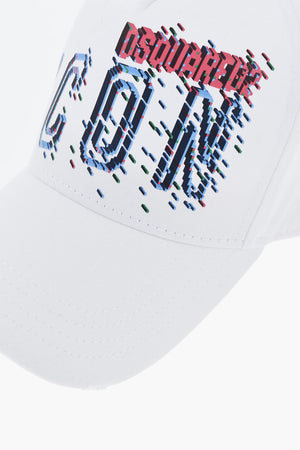 ICON Cappello Baseball in Tinta Unita con Logo Stampato