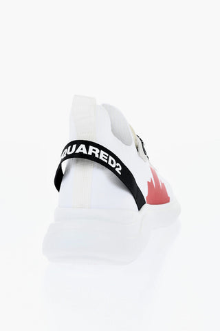 Low-Top Technical-Fabric Sneakers FLY with Contrast Details