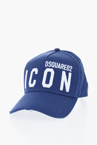 ICON 코튼 개버딘 베이스볼 캡 양각 자수