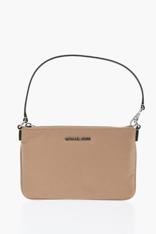 MICHAEL Nylon Mini Top-Handle Bag With Embossed Logo