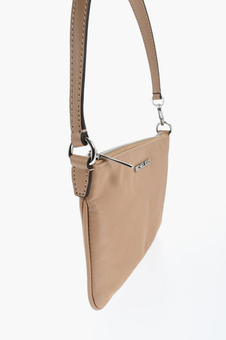 MICHAEL Nylon Mini Top-Handle Bag With Embossed Logo