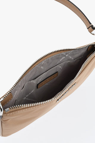 MICHAEL Nylon Mini Top-Handle Bag With Embossed Logo