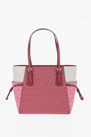 MICHAEL Tote Bag VOYAGER Color Block mit Allover-Monogramm